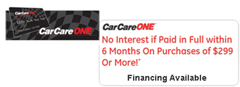 CAR Care One Financing