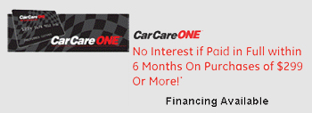 CAR Care One
Financing